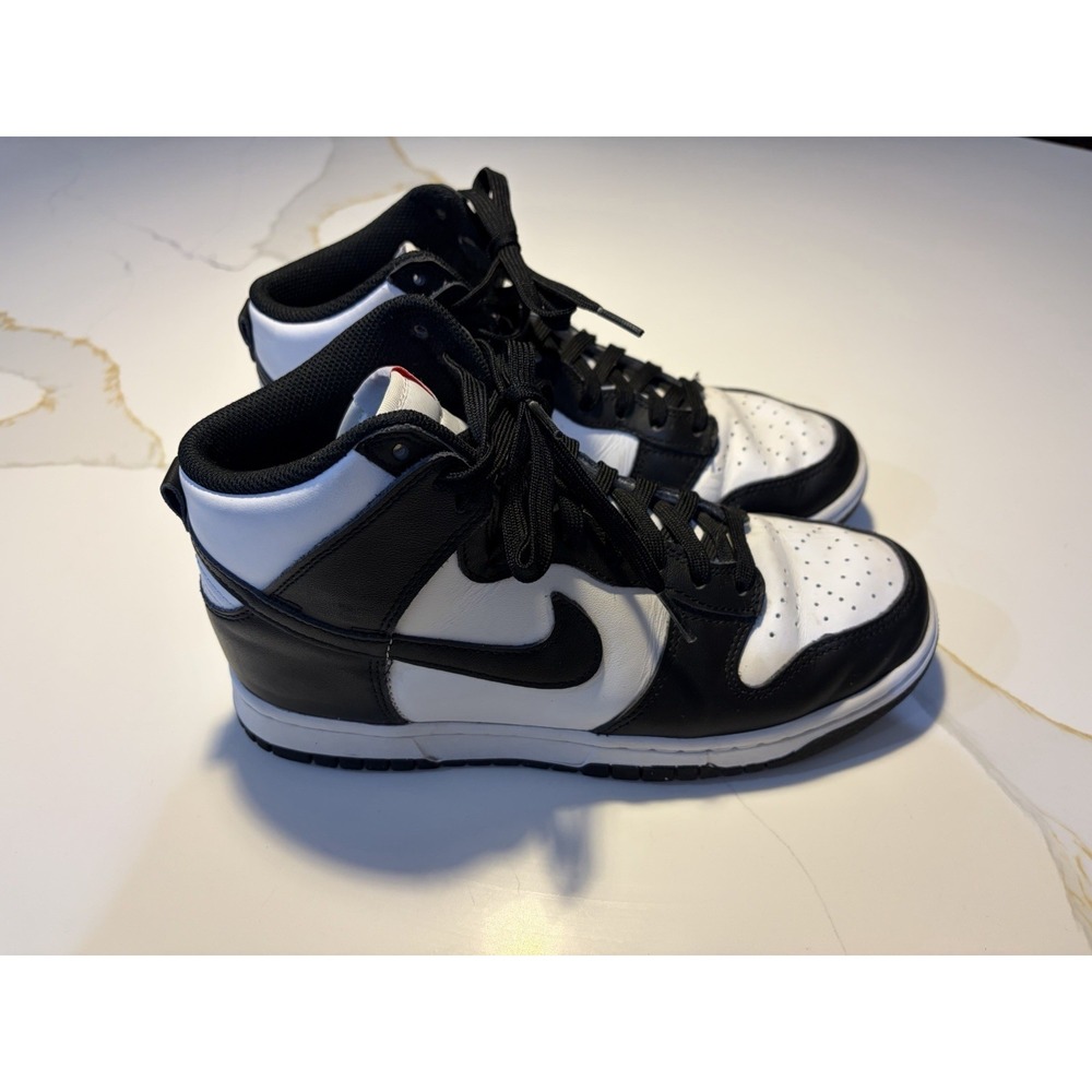 Nike Dunk High Panda Black White Sneakers Men's Size 9 DD1869-103